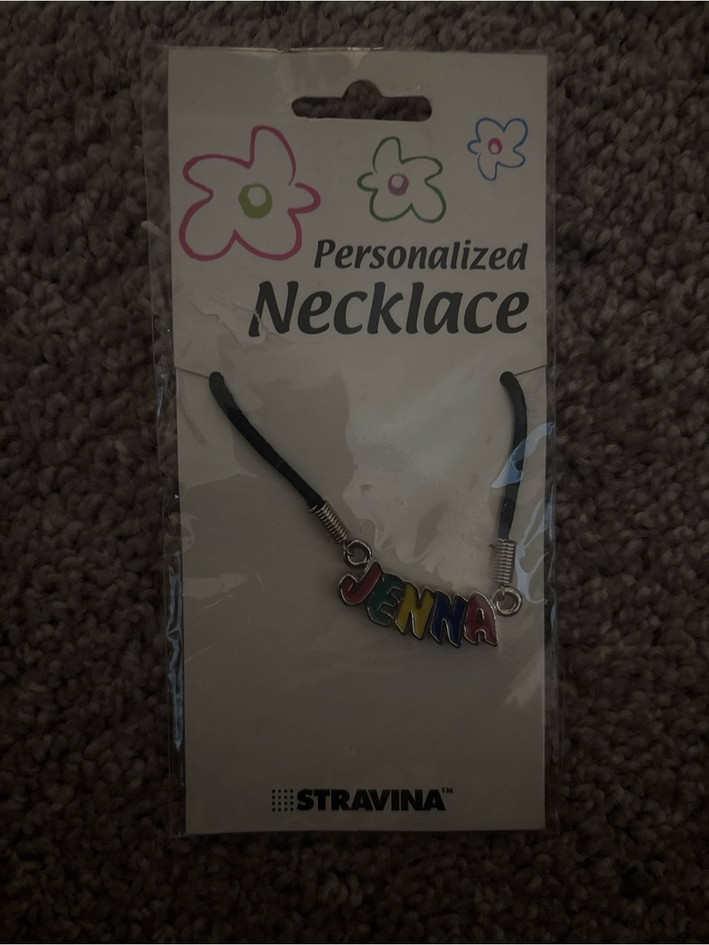 Personalized Kids Necklace - Multicolor "JENNA"